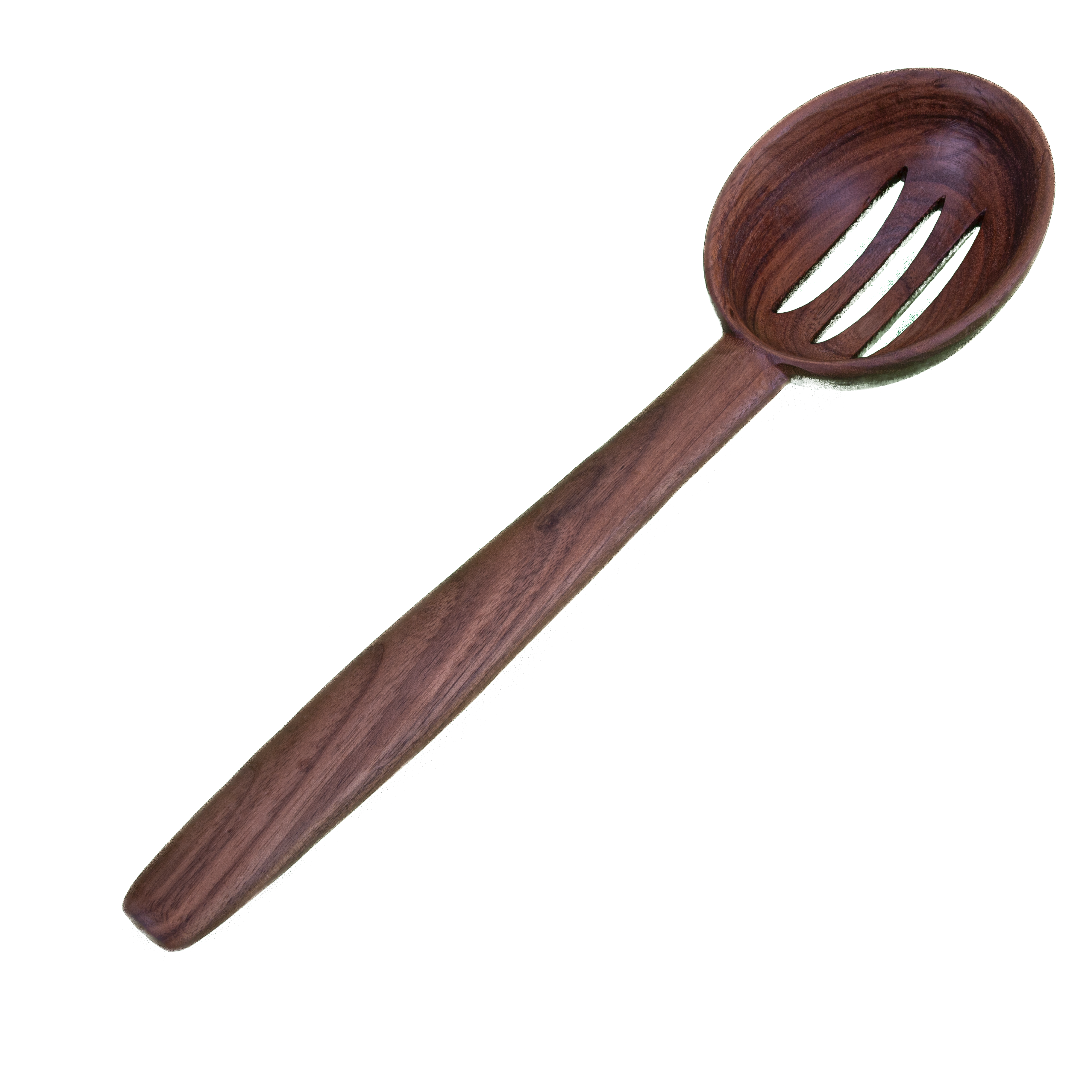 Large Wooden Slotted Spoon